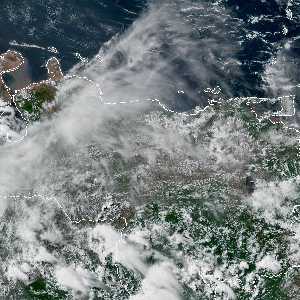 météo tropicale : Image satellite .