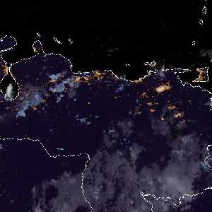 météo tropicale : Image satellite .