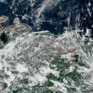 météo tropicale : Image satellite .