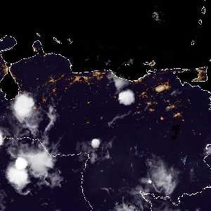 météo tropicale : Image satellite .