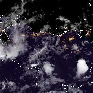 météo tropicale : Image satellite .
