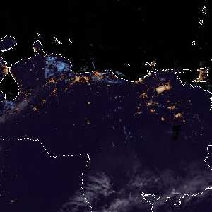 météo tropicale : Image satellite .