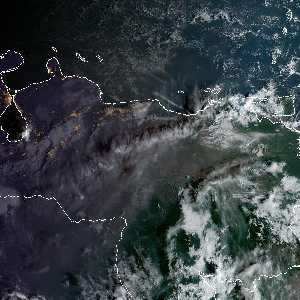 météo tropicale : Image satellite .