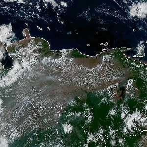 météo tropicale : Image satellite .