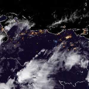 météo tropicale : Image satellite .