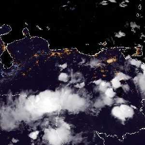 météo tropicale : Image satellite .