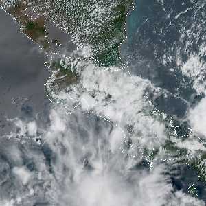 météo tropicale : Image satellite .