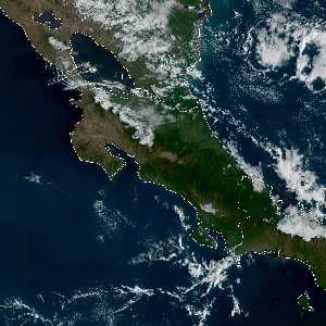 météo tropicale : Image satellite .