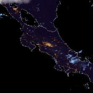 météo tropicale : Image satellite .