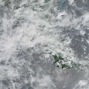 météo tropicale : Image satellite .