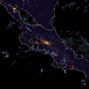 météo tropicale : Image satellite .