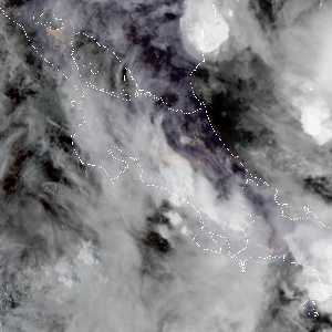 météo tropicale : Image satellite .