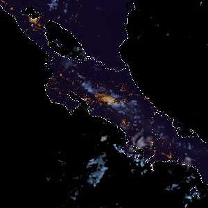 météo tropicale : Image satellite .