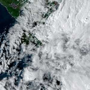 météo tropicale : Image satellite .