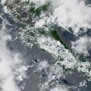 météo tropicale : Image satellite .