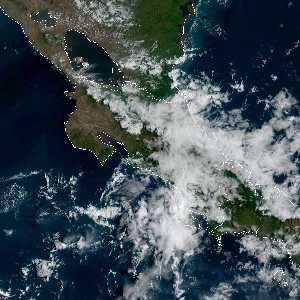 météo tropicale : Image satellite .