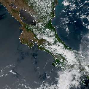 météo tropicale : Image satellite .