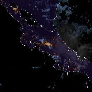 météo tropicale : Image satellite .