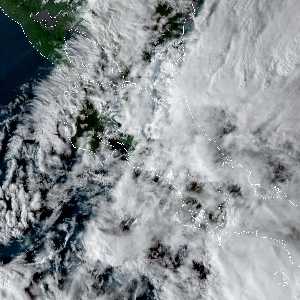 météo tropicale : Image satellite .