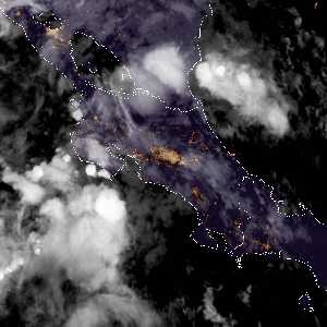 tropical weather: Satellite image.