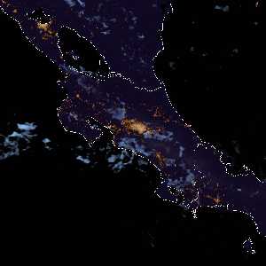 météo tropicale : Image satellite .