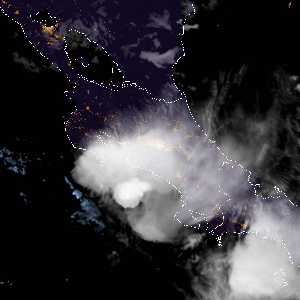 météo tropicale : Image satellite .