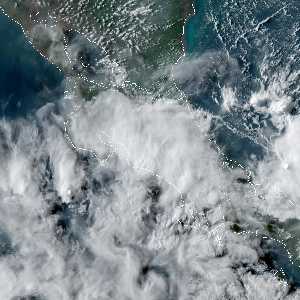 météo tropicale : Image satellite .