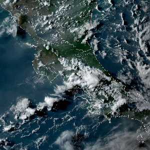 météo tropicale : Image satellite .
