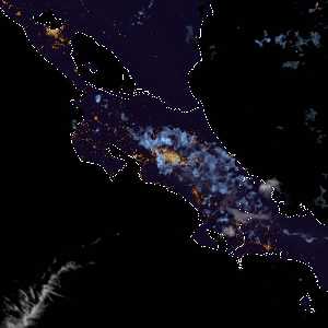 météo tropicale : Image satellite .