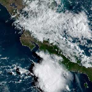 météo tropicale : Image satellite .