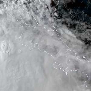 météo tropicale : Image satellite .
