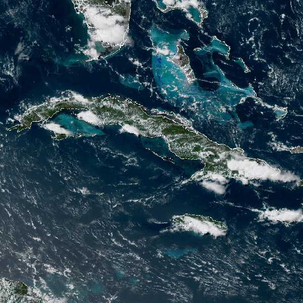météo tropicale : Image satellite .