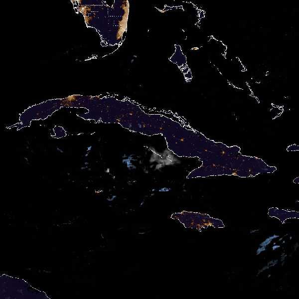 météo tropicale : Image satellite .