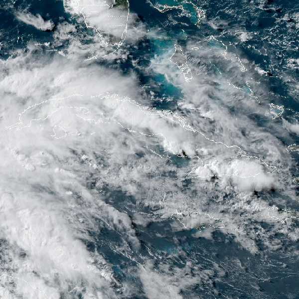 météo tropicale : Image satellite .