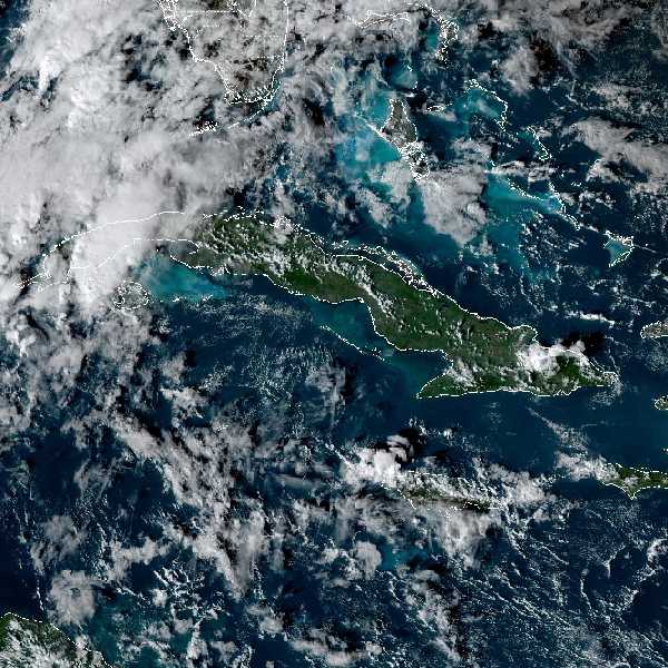 météo tropicale : Image satellite .