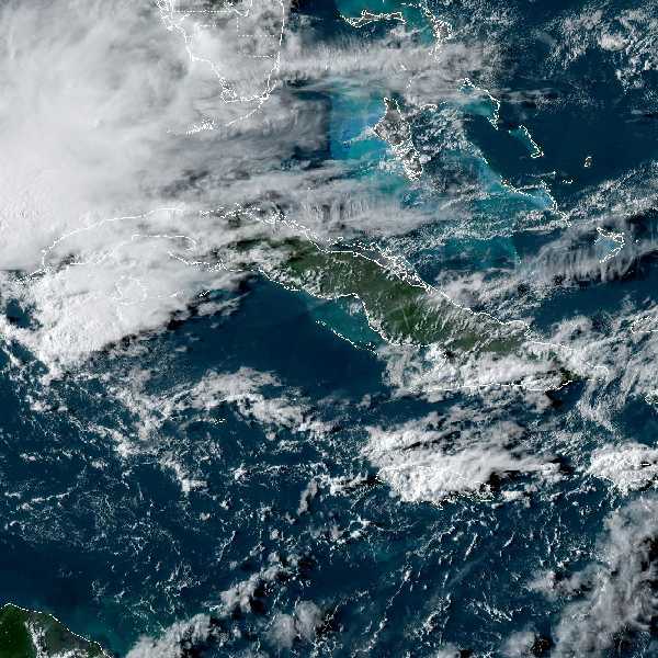 météo tropicale : Image satellite .