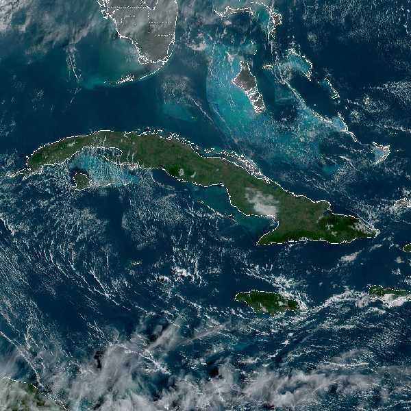météo tropicale : Image satellite .