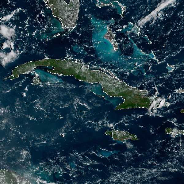 météo tropicale : Image satellite .