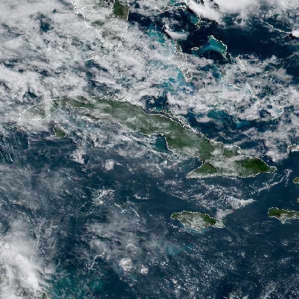 météo tropicale : Image satellite .