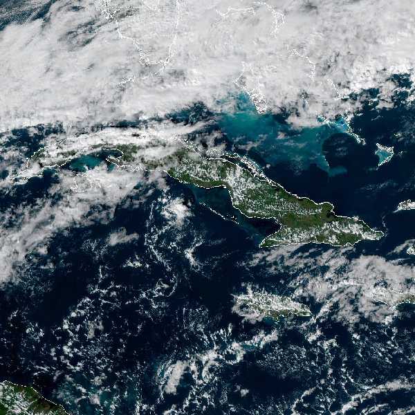 météo tropicale : Image satellite .