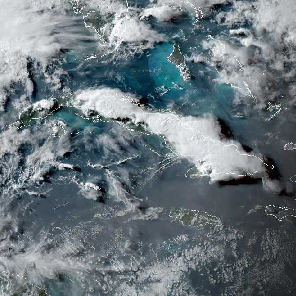 météo tropicale : Image satellite .