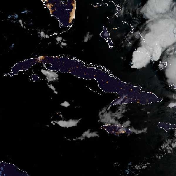 tropical weather: Satellite image.