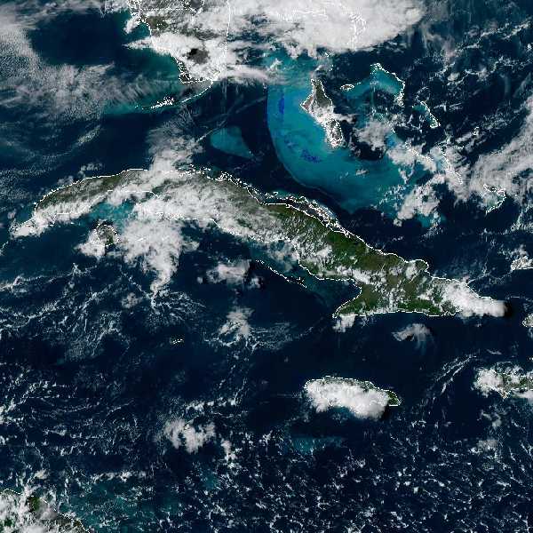 météo tropicale : Image satellite .