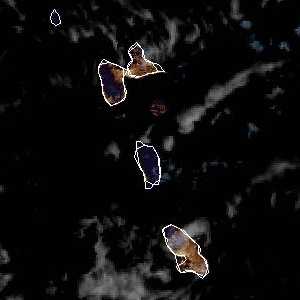 météo tropicale : Image satellite .