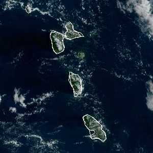 météo tropicale : Image satellite .