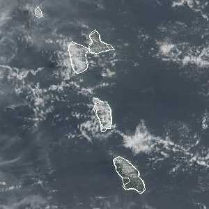 météo tropicale : Image satellite .