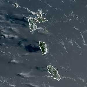 météo tropicale : Image satellite .