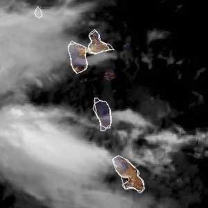 météo tropicale : Image satellite .
