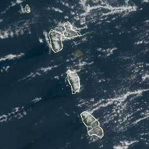 météo tropicale : Image satellite .