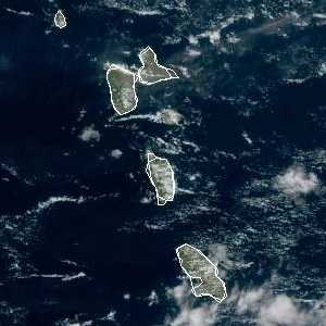 météo tropicale : Image satellite .